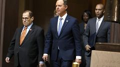Image: Val Demings, Adam Schiff, Hakeem Jeffries