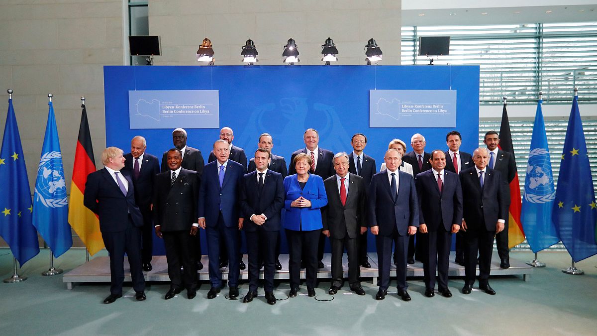 Image: Libya summit in Berlin