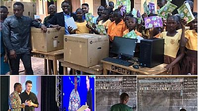 Ghana : pari réussi pour l'enseignant qui apprenait le logiciel Microsoft Word à ses élèves sans ordinateur