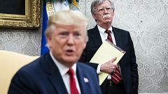 Image: Donald Trump and John Bolton