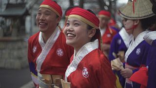"Крупным планом": о танце послевоенной Японии и самурайском духе барабанщиков