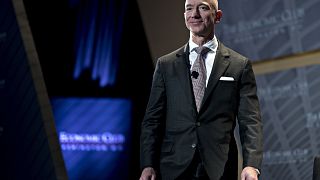 Image: Jeff Bezos, founder and chief executive officer of Amazon.com Inc.,
