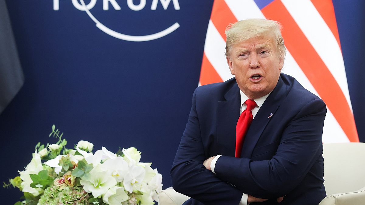 Image: Donald Trump, 2020 World Economic Forum in Davos