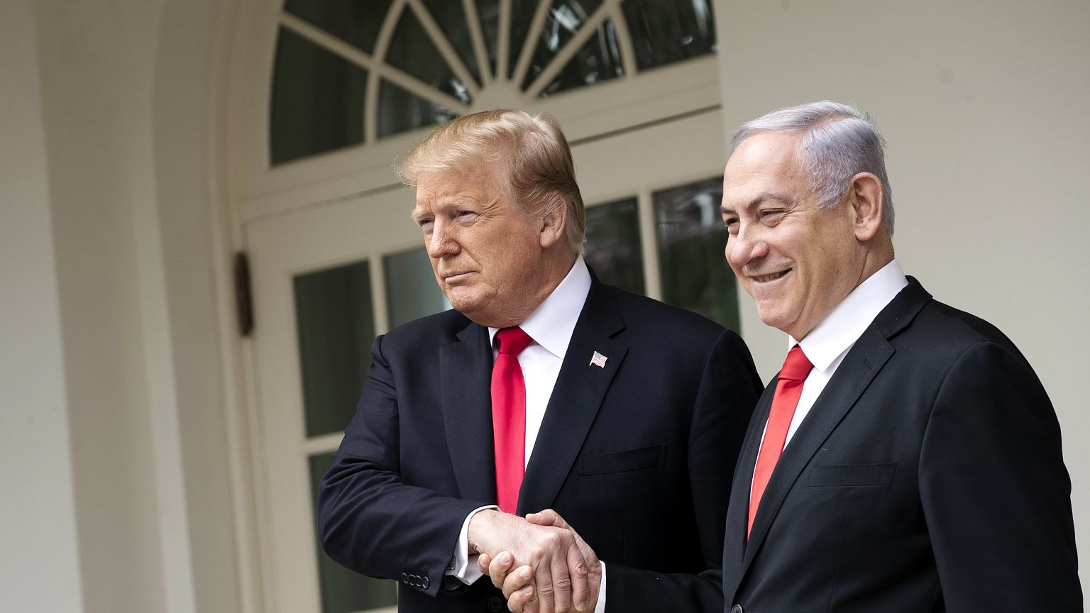 Image: President Donald Trump Welcomes Iraeli Prime Minister Benjamin Netan