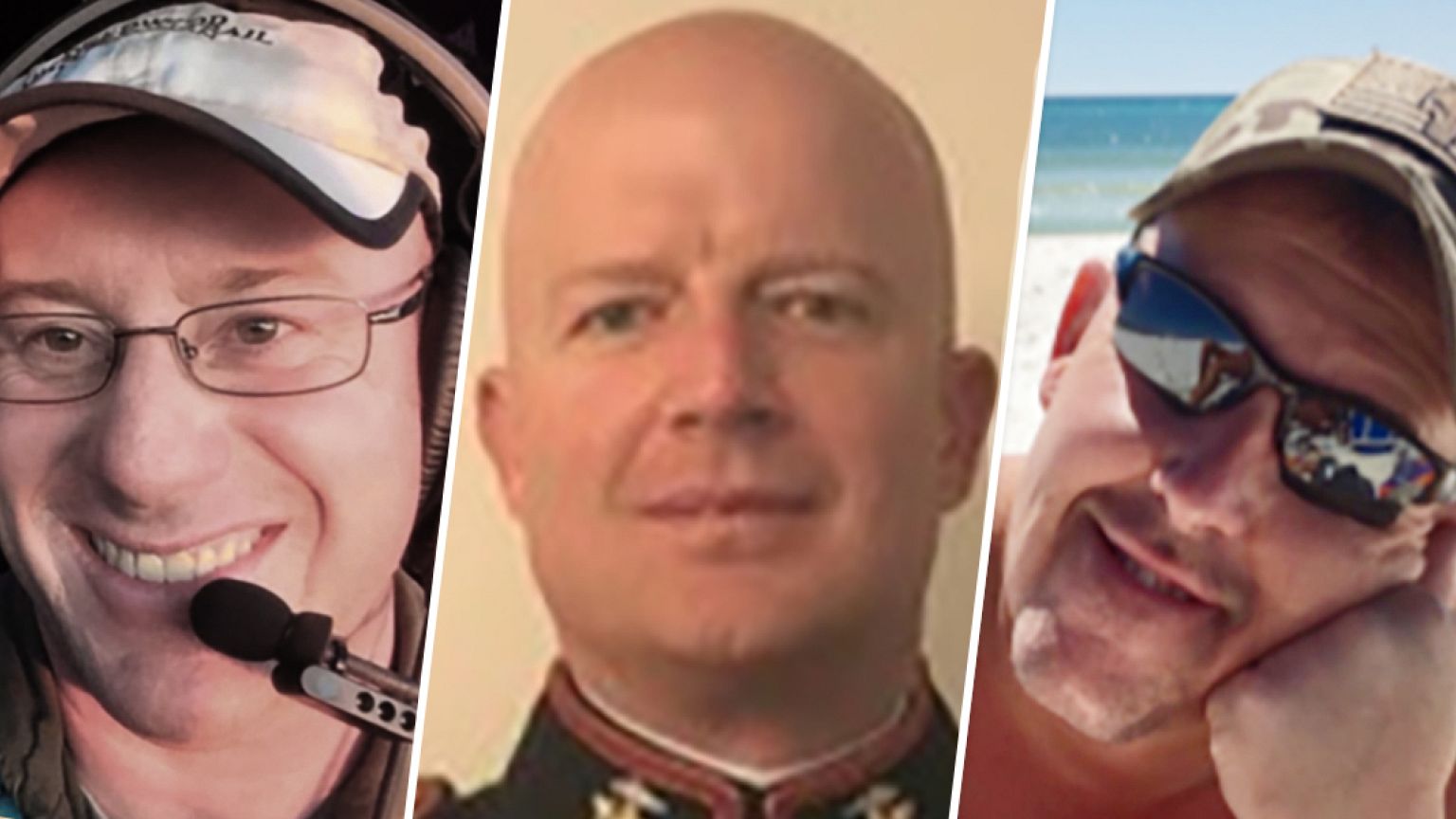 Captain Ian H. McBeth, First Officer Paul Clyde Hudson and Flight Engineer 