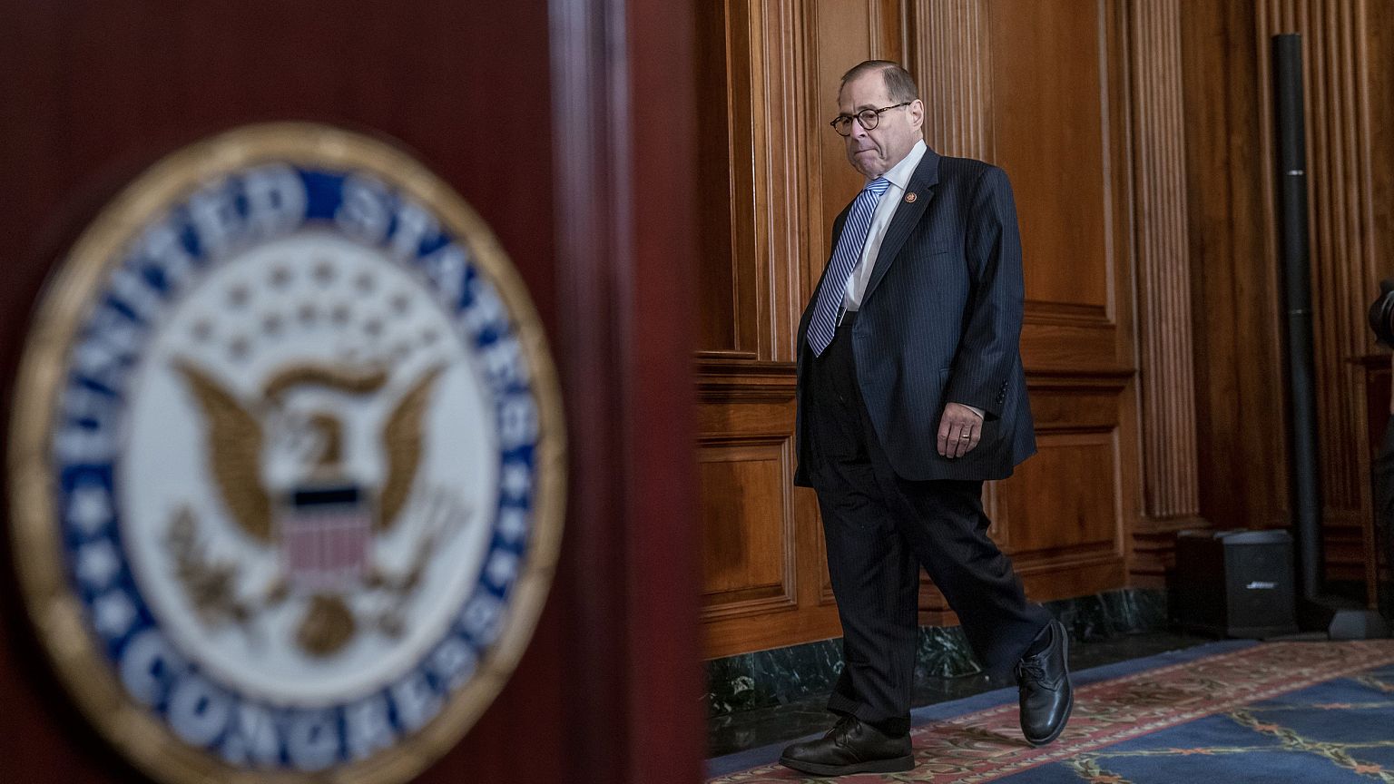 Image: House Judiciary Committee Chairman Jerrold Nadler, D-N.Y., arrives t