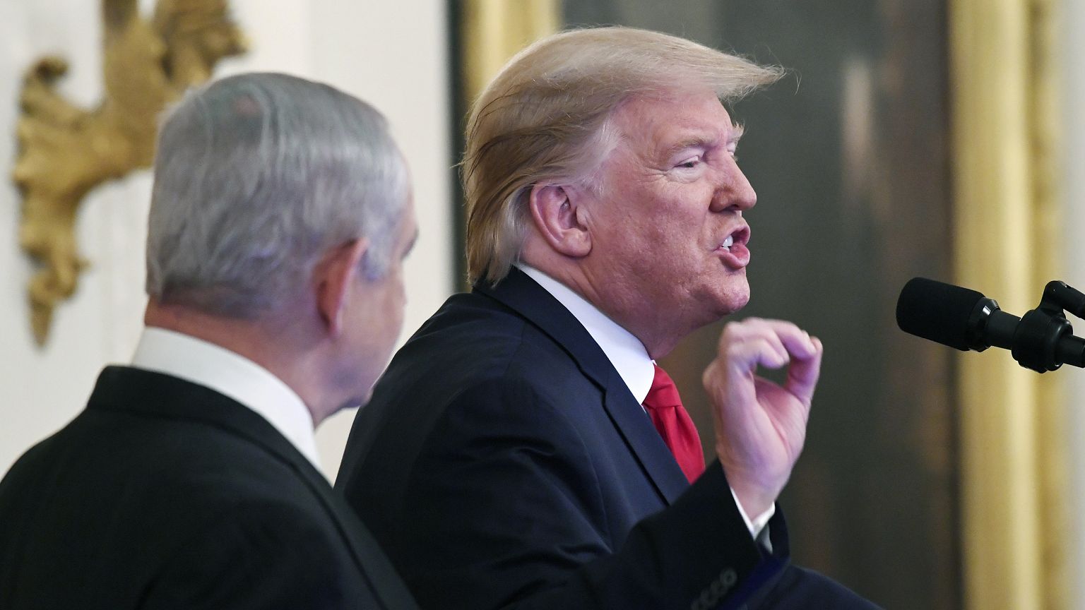 Image: Donald Trump, Benjamin Netanyahu
