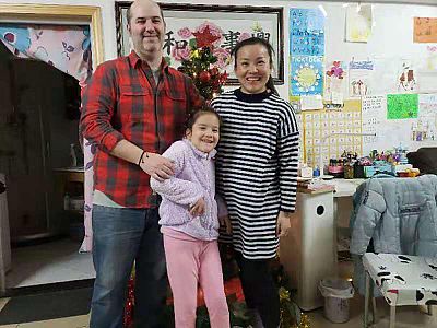 Benjamin Wilson lives in Wuhan, China, with his wife, Li Qin, and daughter, Jasmine.