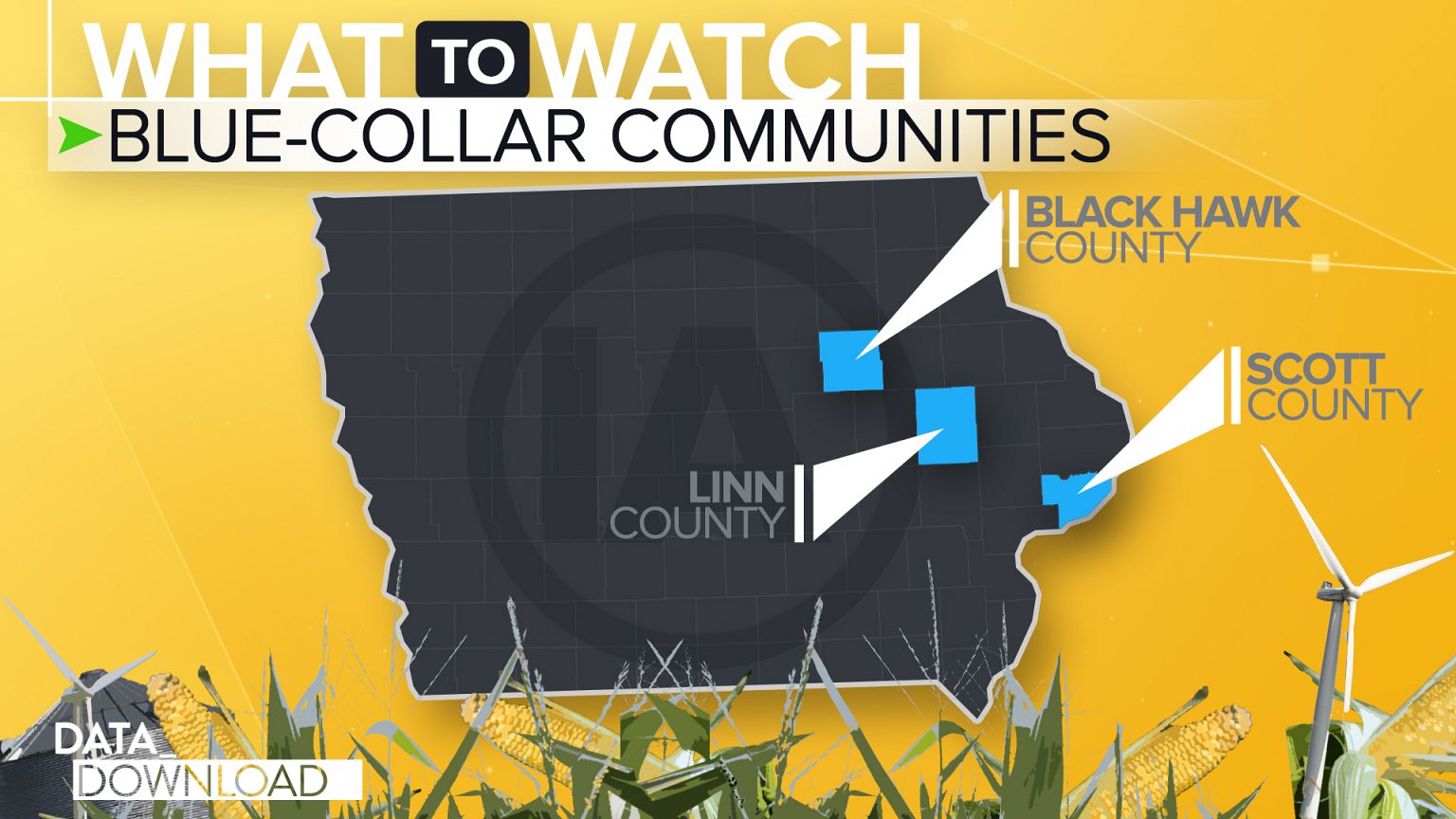 Caucus Night: What to watch for in Iowa's key counties