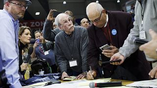 Image: Democrats Caucus In Iowa As The 2020 Presidential Nominating Process