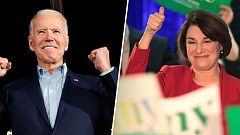 Biden and Klobuchar