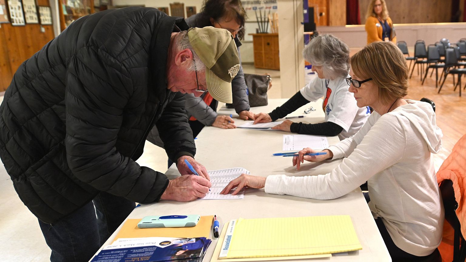 Image: Democrats Caucus In Iowa As The 2020 Presidential Nominating Process