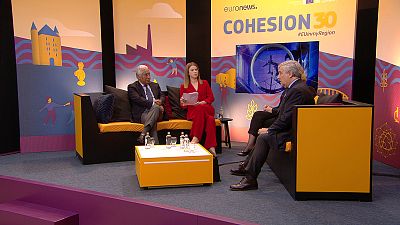 António Costa fala na Euronews sobre 30 anos de políticas de coesão em Portugal
