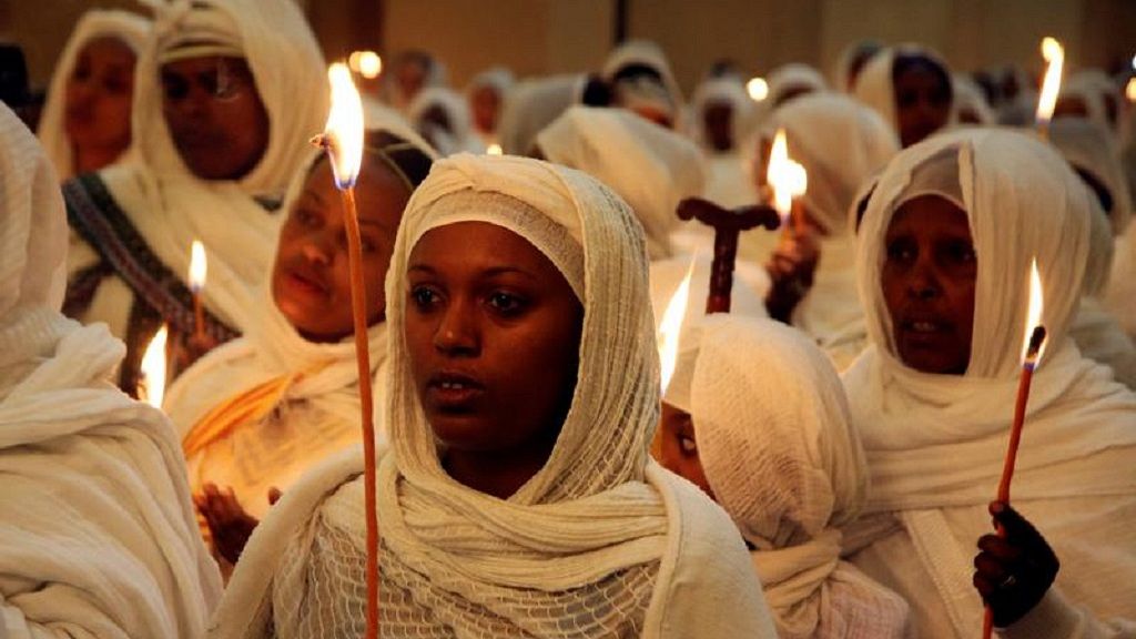 [Photos] Ethiopian Orthodox faithful observe Easter rites in Addis ...