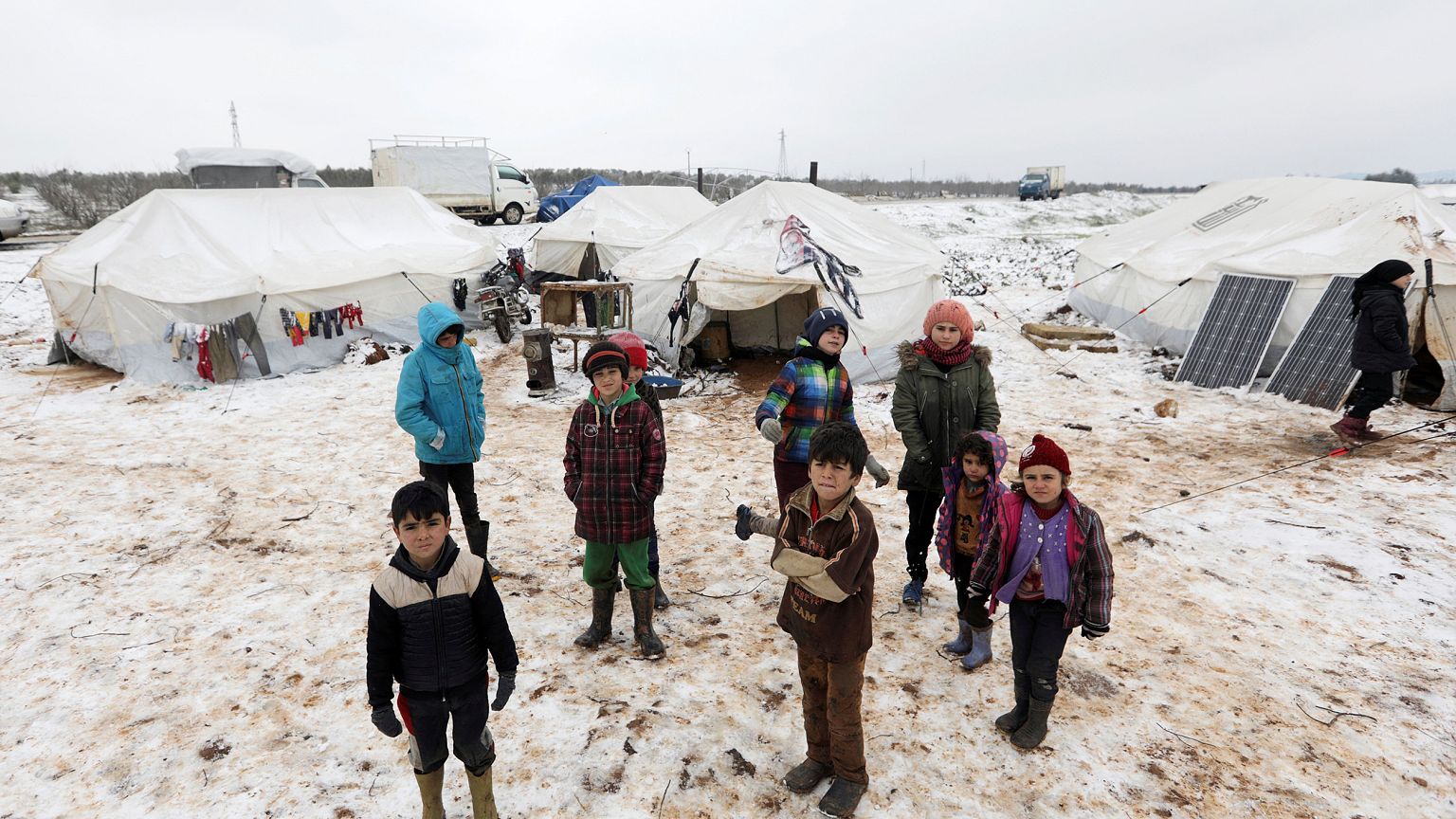 Image: Internally displaced children 