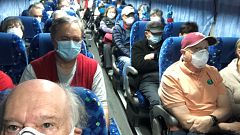 Image: U.S. passengers on board the Diamond Princess cruise ship, who have 