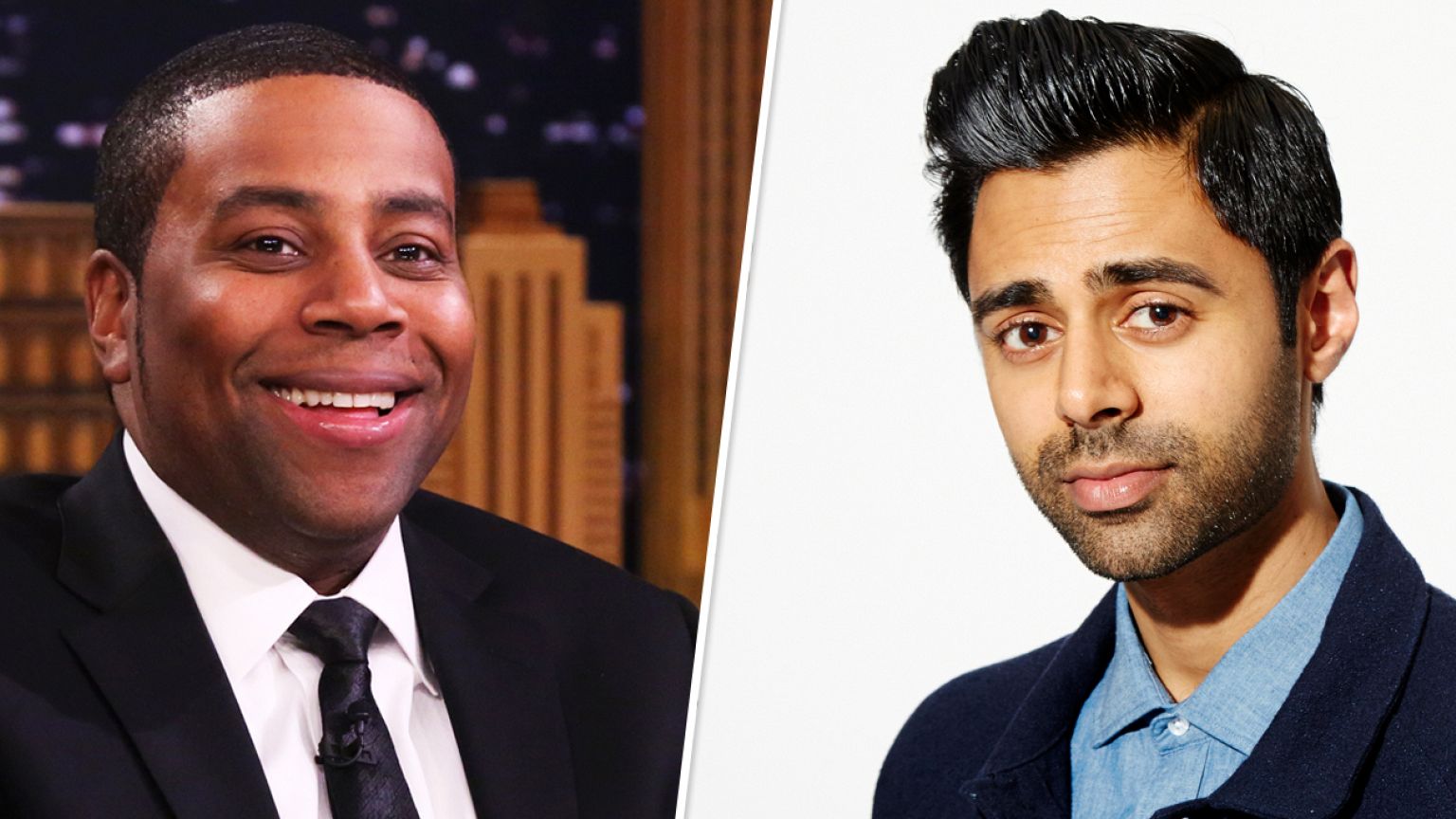 Image: Kenan Thompson and Hasan Minhaj.