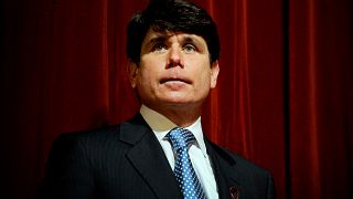 Image: Illinois Governor Rod Blagojevich attends a press conference at Nort