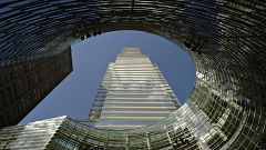 The world headquarters of Bloomberg LP in New York