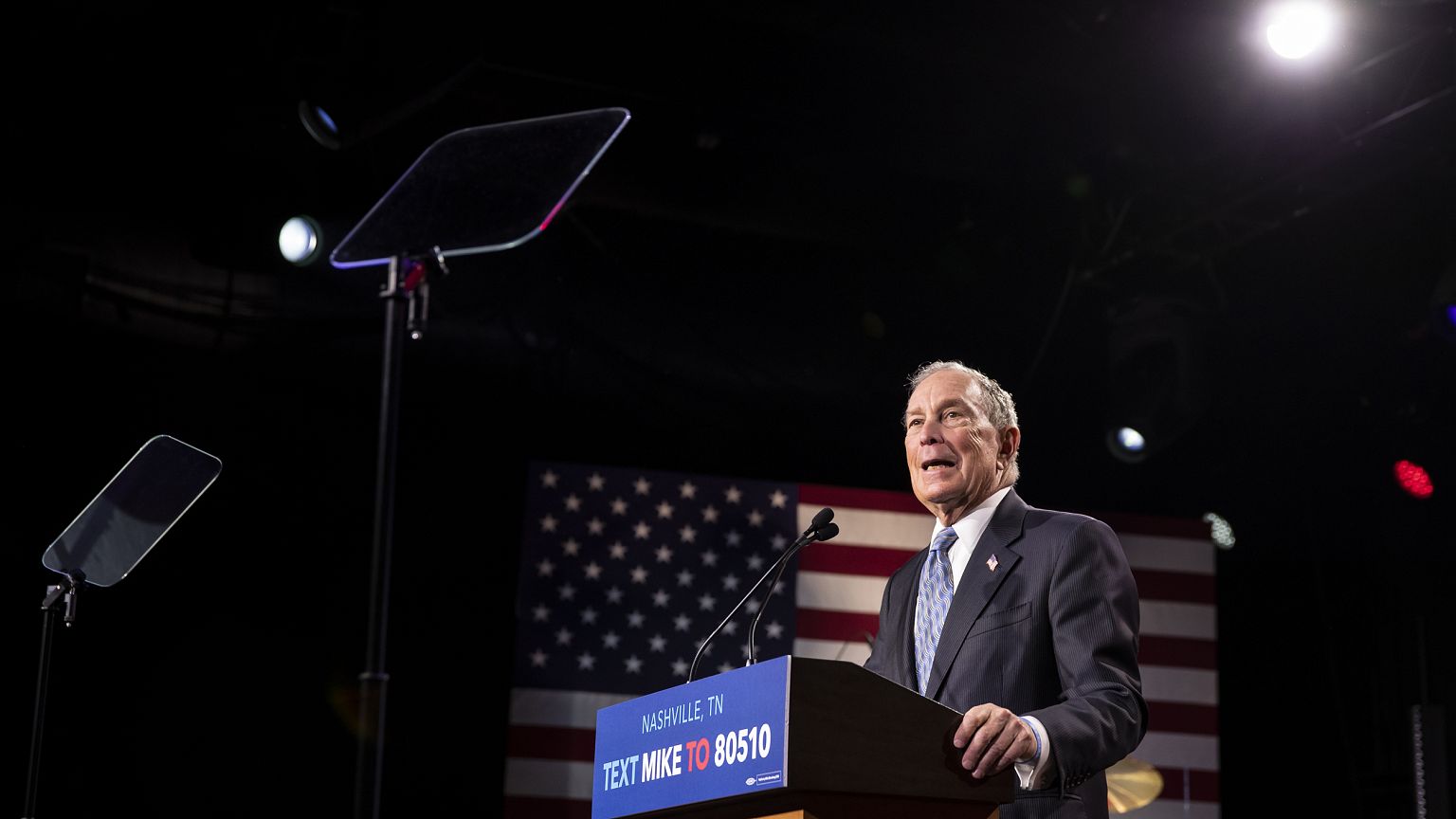 Presidential Candidate Mike Bloomberg Holds Campaign Rally In Nashville
