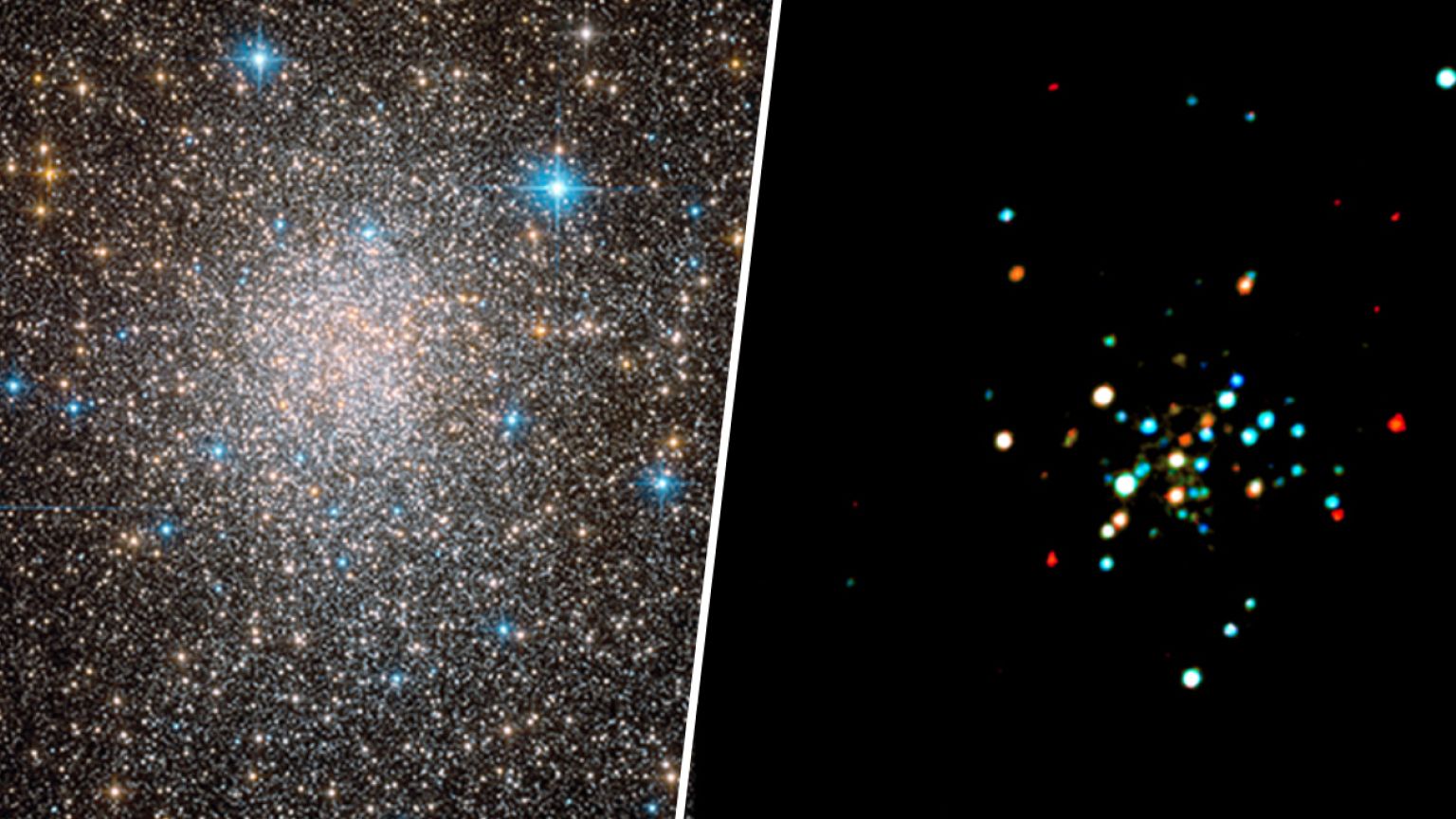 Image: A binary star system called Terzan 5 CX1 appears to change its behav