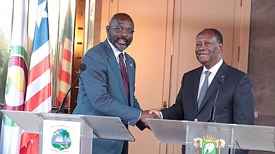 Le président libérien veut renforcer les relations avec la Côte d'Ivoire