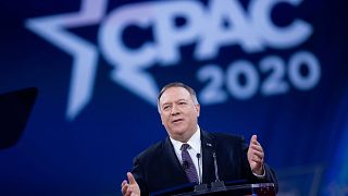 Image: Mike Pompeo, politics-US-POLITICS-CPAC-POMPEO