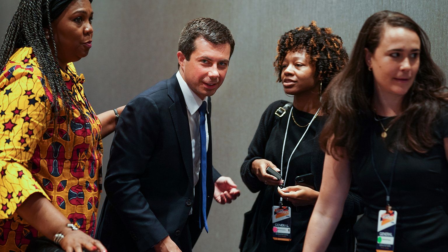 Image: Pete Buttigieg, 2020 Presidential Candidates Speak At The Black Chur