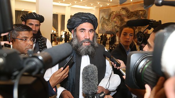 Image: Taliban leader Mullah Abdul Salam Zaeef, center, who served as ambas Image: Taliban leader Mullah Abdul Salam Zaeef, center, who served as ambas