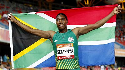 South Africa's Caster Semenya wins 1,500m gold, aims to add 800m gold