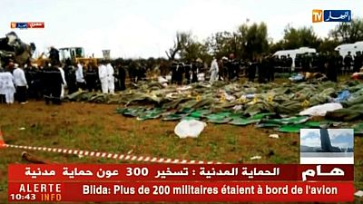 Death toll in Algerian military plane crash rises to 257 (state TV)