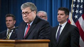 Image: Attorney General William Barr Makes Announcement On Cyber-Related La
