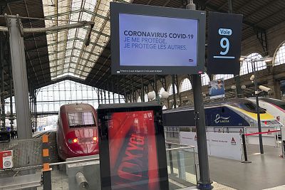 Gare du Nord train station in Paris on Thursday.
