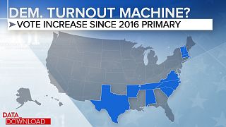 Upcoming primaries offer Biden a strong path