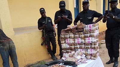 Nine arrested after fatal Nigeria bank robbery