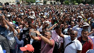 Madagascar leader urges end to unrest amid protests over deaths