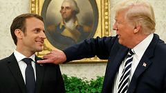 State of the Union: Το «αδελφικό ρομάντζο» Ταρμπ- Μακρόν στο επίκεντρο