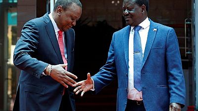 Kenyatta, Odinga call for support of unity deal, deny 2022 politicking