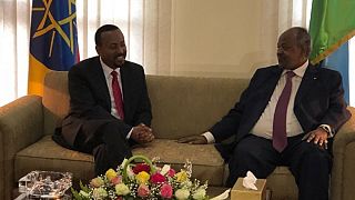 Ethiopia PM Abiy Ahmed visits Djibouti on his first foreign trip