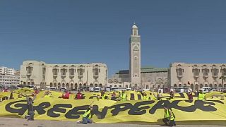 Morocco: Greenpeace action against fossil fuels