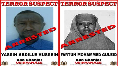 Kenya : arrestation d'un couple soupçonné de financer les terroristes (médias)