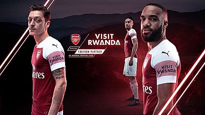 Rwanda becomes Arsenal's first sleeve sponsor in 3 year partnership