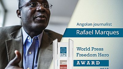 Angolan journalist Rafael Marques named 'World Press Freedom Hero'