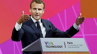 Macron meets Facebook's Zuckerberg, asks global tech CEOs to 'do more'
