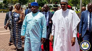 [Photos] Buhari hosts Sierra Leone's president, discuss security and bilateral relations