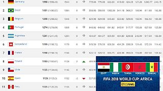 Nigeria, Tunisia drop in FIFA rankings ahead of World Cup