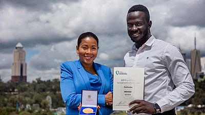 Ugandan wins Africa prize for developing bloodless malaria test