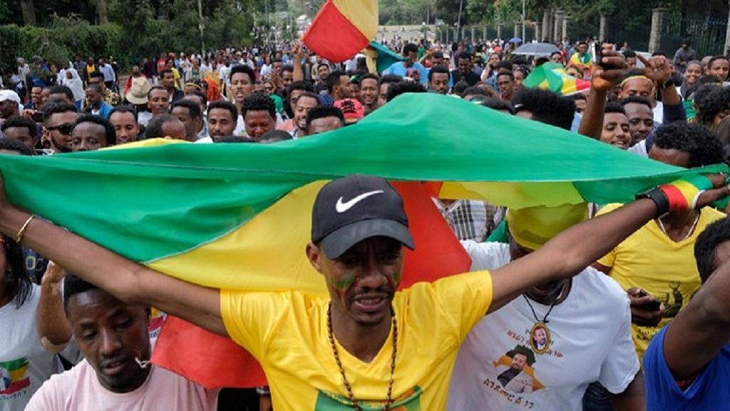 [Photos] Ethiopia's explosive 'In Abiy We Trust' rally | Africanews