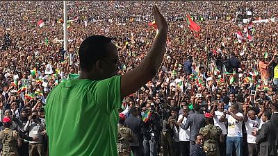 [Photos] Ethiopia's explosive 'In Abiy We Trust' rally