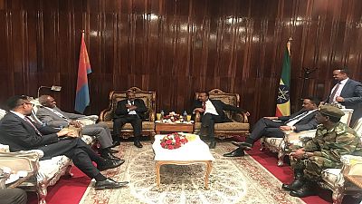 Ethiopia PM receives Eritrean delegation, says 'visit is foundation for brighter future'